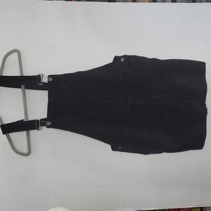 Juniors black corduroy mini skirtall size 13